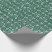 William Morris  Bloemen Bloemen Patroon Cadeaupapier (Hoek)