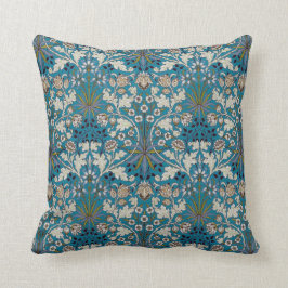 William Morris bloemen Druk  blauw af Kussen