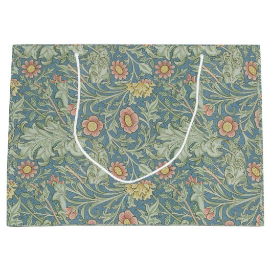 William Morris  Bloemen Dubbele Bough Groot Cadeauzakje (Voorkant)