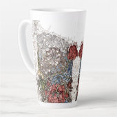 William morris bloemen elegante florale illustrati latte mok (Linkerhoek)