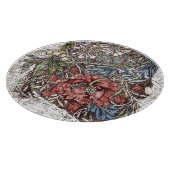 William morris bloemen elegante florale illustrati snijplank (Hoek)