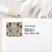 william morris bloemen etiket (Insitu)