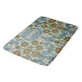 William Morris  Bloemen Geel Groen Blauw Badmat (Gekanteld)