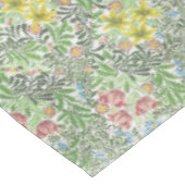  William Morris Bloemen Groen Tafelkleed (Gekanteld)