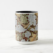 William Morris  Bloemen Wit Rood Mok (Midden)