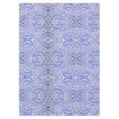 William Morris  Bloemenmotief Blauw Wit Tafelkleed (Voorkant)