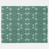 William Morris  Bloemenpatroonpimpernel Fleece Deken (Voorkant (Horizontaal))