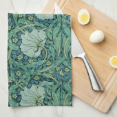 William Morris  Bloemenpatroonpimpernel Theedoek (Quarter Fold)