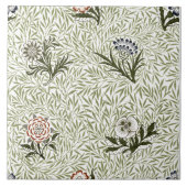 William Morris bloemenpoederpatroon Tegeltje (Voorkant)