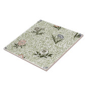 William Morris bloemenpoederpatroon Tegeltje (Zijkant)