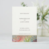 William Morris bloemensave the date kaart (Staand voorkant)