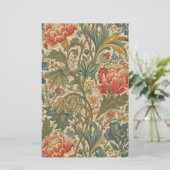 William Morris Bloemenschintz Briefpapier (Staand voorkant)