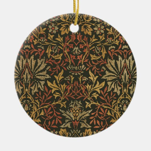 William Morris Bloementapijt Keramisch Ornament (Voorkant)