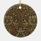 William Morris Bloementapijt Keramisch Ornament (Achterkant)