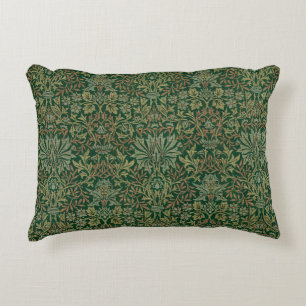 William Morris Bloementuin-Groenen Accent Kussen