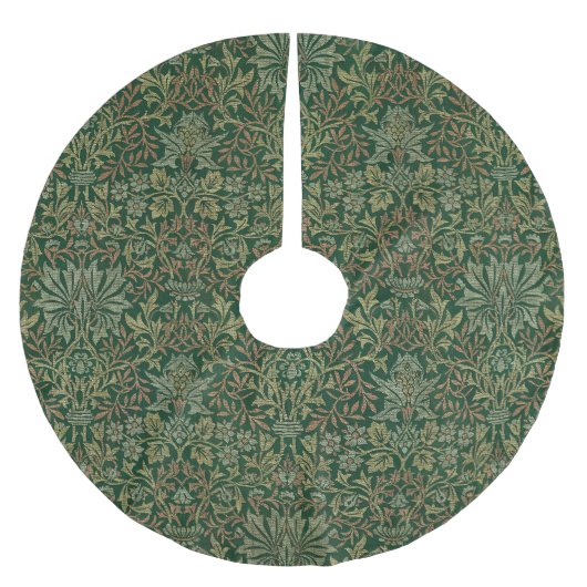 William Morris Bloementuin-Groenen Kerstboom Rok (Voorkant)