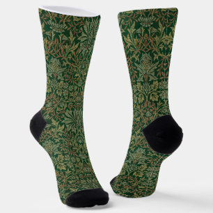 William Morris Bloementuin-Groenen Sokken