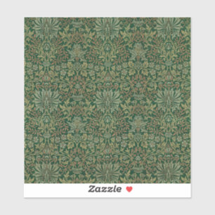 William Morris Bloementuin-Groenen Sticker