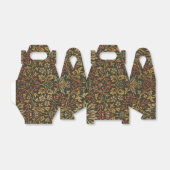 William Morris Bloementuin Tapijt Bedankdoosjes (Uitgevouwen)