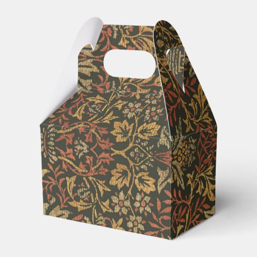 William Morris Bloementuin Tapijt Bedankdoosjes (Voorkant Zijde)