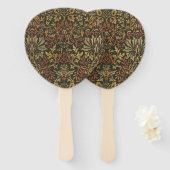 William Morris Bloementuin Tapijt Handwaaier (Voorkant en achterkant)