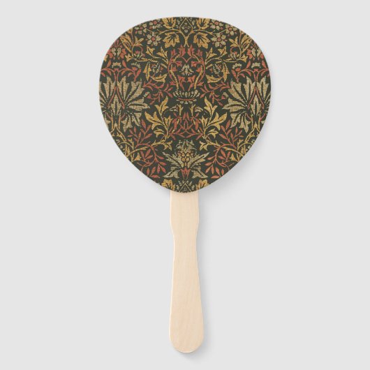 William Morris Bloementuin Tapijt Handwaaier (Voorkant)