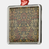 William Morris Bloementuin Tapijt Metalen Ornament (Links)