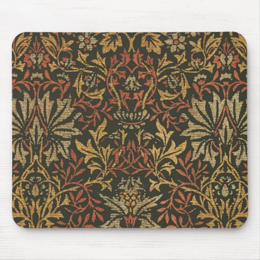 William Morris Bloementuin Tapijt Muismat (Voorkant)