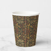William Morris Bloementuin Tapijt Papieren Bekers (Rechts)
