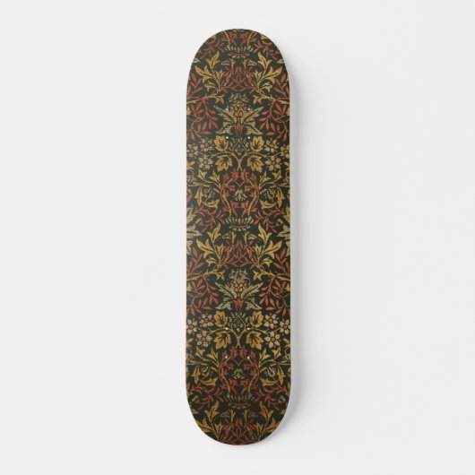 William Morris Bloementuin Tapijt Persoonlijk Skateboard (Voorkant)