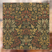 William Morris Bloementuin Tapijt Raamsticker (Vel 2)