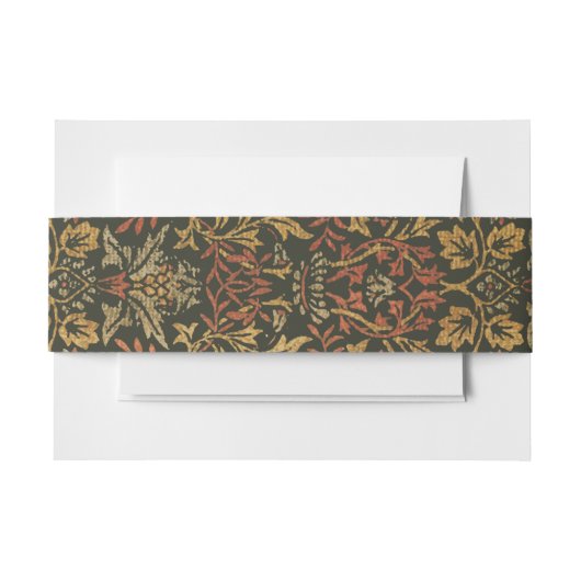 William Morris Bloementuin Tapijt Uitnodigingen Wikkel (Voorkant Voorbeeld)