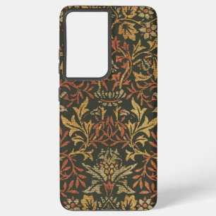 William Morris bloementuintegeltapijt Samsung Galaxy Hoesje