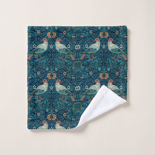 William Morris -  bloemenvogels Bad Handdoek (Wasdoekje)