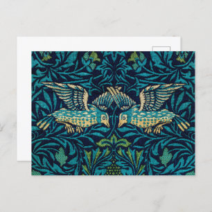 William Morris -  bloemenvogels Briefkaart