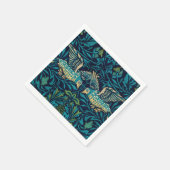 William Morris - bloemenvogels Servet (Hoek)