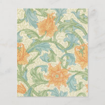 William Morris bloemige behang Scrapbook papier
