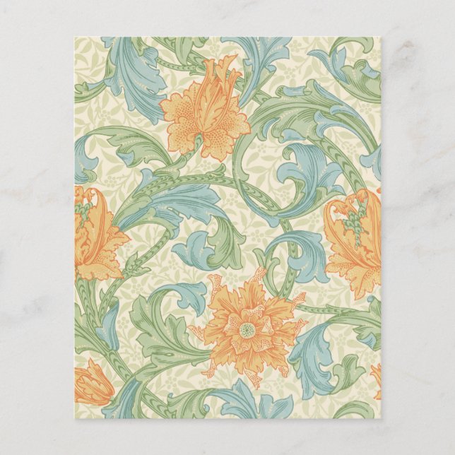 William Morris bloemige behang Scrapbook papier (Voorkant)