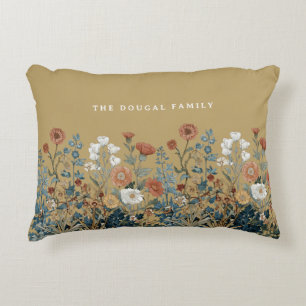 William Morris bloemige wilde bloem vintage famili Accent Kussen
