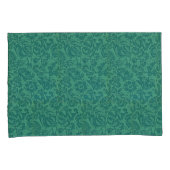 William Morris Bloemmotief Groen Kussensloop (Voorkant-Rechts)
