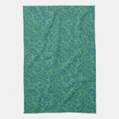  William Morris Bloemmotief Groen Theedoek (Verticaal)