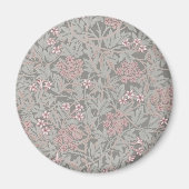 William Morris Bloemmotief met Jasmine Magneet (Voorkant)