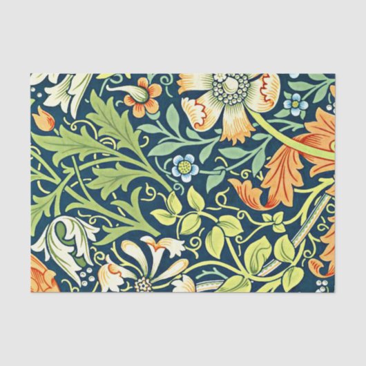 William Morris bloempatroon, Compton Tissuepapier (Voorkant)