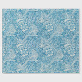  william morris blue art cadeaupapier (Vlak)