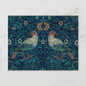 William Morris  Blue Birds Briefkaart (Voorkant)