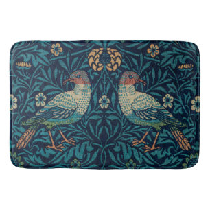 William Morris  Blue Birds Pattern Badmat