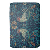 William Morris  Blue Birds Pattern Badmat (Voorkant Verticaal)