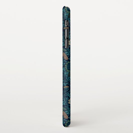 William Morris  Blue Birds Pattern iPhone C Hoesje (Linkerkant)