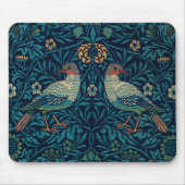 William Morris  Blue Birds Pattern Mouse Pa Muismat (Voorkant)