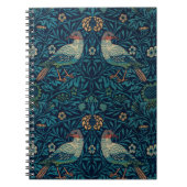 William Morris  Blue Birds Pattern Notitieboek (Voorkant)